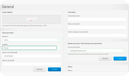 personaliza tu sitio web con Claro Cloud personaliza tu sitio web con Claro Cloud